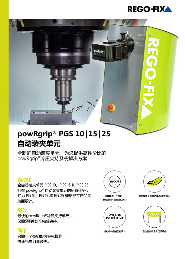 PGS 25 单头式自动装夹单元