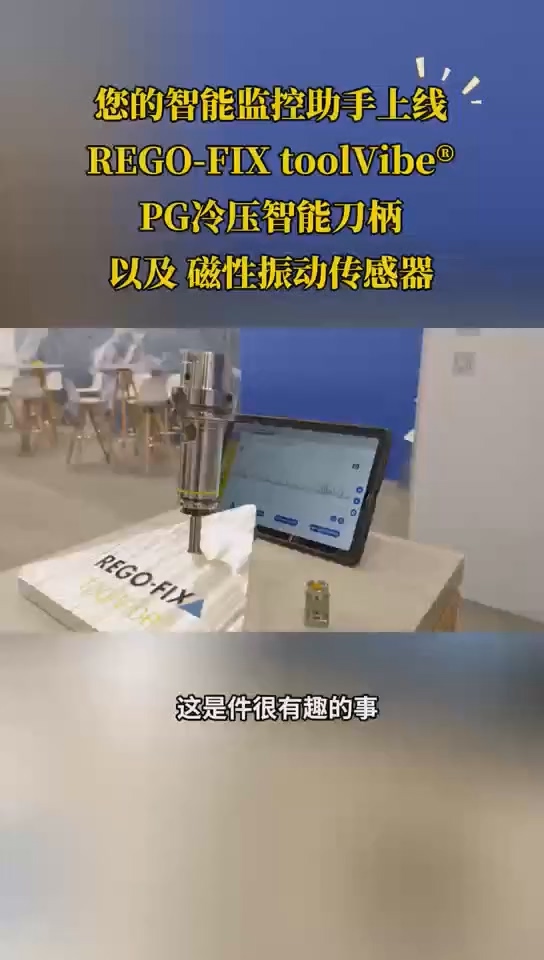 REGO-FIX toolVib®智能刀柄